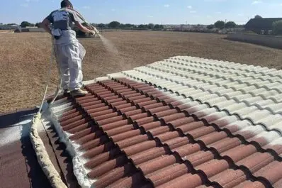 Aislante y protección tejados contra humedad Tejados protección contra humedad